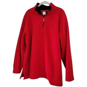 RETRO Catalina Woman's Pullover Sweater Jacket Red Size XL Polyester Excellent